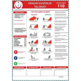 Yangın Güvenlik Talimatnamesi (A4) - 