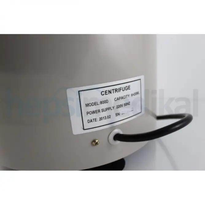 Medwelt 800D Santrifüj Cihazı 6 Tüplü - 3